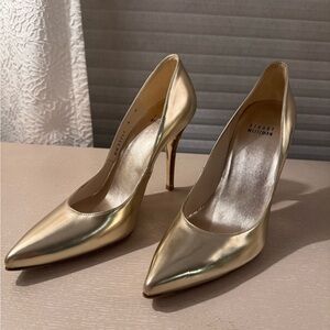 Stuart Weitzman Gold Women's Pumps